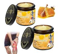 Bee Venom Cream, Toxina BotulíNica Y Veneno de Abeja, Crema para Aliviar El Dolor de Artritis para Dolor de Espalda, Cuello, Manos Y Rodillas(2PCS)