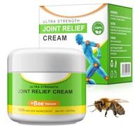 Bee Venom Joint and Bone Therapy Cream, Arthritis Pain Relief Cream with Natural Formula, Ultra Strength Joint Relief Cream for Pain inflammation Soreness Muscle Recovery, 1 Pack 30g
