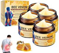 Bee Venom Joint Relief Cream, crema para articulaciones de veneno de abeja natural, gel articular para espalda, cuello, rodillas, calmante, nutritiva suave (4)