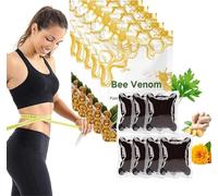 Bee Venom Lymphatic Drainage & Slimming Foot Soak Beads, Lukmlca Bee Venom Foot Soak, Aprolo Detoxingherbs Cleansing Foot Soak Beads, Bee Venom Lymphatic Foot Soak for Relief Relax (3 Bag/21 PCS)