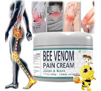 Bee Venom Pain and Bone Healing Cream,Ultra Strength Pain Relief, Bee Venom Joint And Bone Healing Cream,Bee Venom Pain Cream,New Zealand Bee Venom Cream,Provides for Back,Neck,Hands,Feet. (1 Pcs)