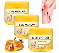 Bee Venom Professional Joint Cream,Gentle and Nourish The Joints Massage Cream for Back, Knee, Hands, Neck, Feet(3PCS)