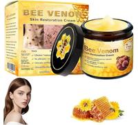 Bee Venom Skin Restoration Cream, Bee Venom Skin Treatment Cream, 2025 New 3 in 1 Bee Venom Comprehensive Creams, Repair, Moisturize and Lift, Natural non-irritating (1)