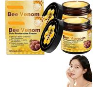 Bee Venom Skin Treatment Cream, Bee Venom Skin Restoration Creams, Face Lift Creams, Skin Tightening Creams for Face, Skin Tightening Care Day & Night Use, Suitable for All Skin Types. (2pcs)