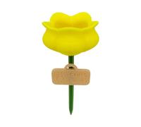 Bee Water Station, Flower Shape Outdoor Drinking Cup Ground Insert Bath | Diseño en forma de flor, estación de agua de abeja para exteriores con copa de inserción de tierra, baño de abejas