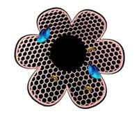 Bee Watering Station, Floating Flower Bees Bath, 9,33x8,66x6,93 pulgadas Outdoor Accessory, Polinator Hydration Support, Decorative Bird Apiary Decor for Backyard Garden, Beekeeping