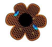 Bee Watering Station, Floating Flower Bees Bath, 9,33x8,66x6,93 pulgadas Outdoor Accessory, Polinator Hydration Support, Decorative Bird Apiary Decor for Backyard Garden, Beekeeping