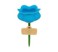 Bee Watering Station Flower Shape Outdoor Drinking Cup with Ground Insert