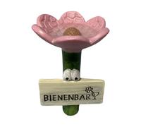 Bee Watering Station, Flower Shaped Drinking Dispenser, Butterfly Watering Station for Bees, Birds, Hummingbirds, and Outdoor Pollinators, Durable Nectar Feeder for Beekeeping