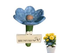 Bee Watering Station, Flower Shaped Drinking Dispenser, Butterfly Watering Station for Bees, Birds, Hummingbirds, and Outdoor Pollinators, Durable Nectar Feeder for Beekeeping