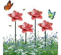 Bee Watering Station For GardenCeramic Waterer, Flower Shape Bee Waterer