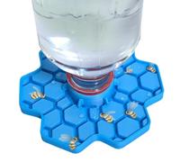 Bee Watering Station, Garden Water Dish, Weatherproof Anti Slip 3D Printed Bee Feeder, Outdoor Pollinator Water Tray, Flower Bed Wildlife Hydration Station, Backyard Garden Eco Support Tool