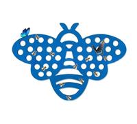 Bee Watering Station - Outdoor Garden Accessory | Ceramic and Base with Floating Perch, Safe Drinking Spot for Honeybees and Other Beneficial, Eco Friendly Backyard Tool