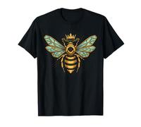 Bee With Crown Graphic For Beekeepers And Queens Camiseta