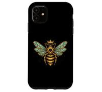 Bee With Crown Graphic For Beekeepers And Queens Carcasa para iPhone 11
