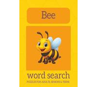 Bee Word Search Puzzle Book: 50+ Buzzing Puzzles: Bees, Animals, and Nature