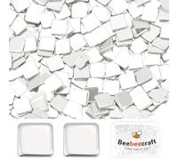 Beebeecraft 1 Caja de 500 Chips de Soldadura de Plata de 2x2mm Chips Precortados para Soldadura Fácil de Soldar Cuadrados Diminutos de Baja Temperatura para Reparación de Joyas