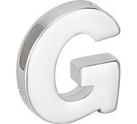 Beebeecraft Colgante con Letra G En Plata de Ley con Inicial En Forma de Letra Mayúscula Del Alfabeto para Hacer Joyas