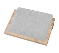 Beebeecraft Expositor de Collares Y Colgantes de Madera con Tapete de Terciopelo Bandeja Inclinada para Exhibiciones de Joyas Ideal para Ferias de Artesanía