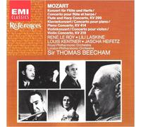 BEECHAM THOMAS - Mozart : Concerto pour flûte et harpe; Concerto pour violon n° 4; Concerto pour piano n° 12.