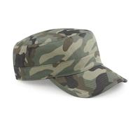 Beechfield B033 Camo Army, Gorra Unisex Adulto, Verde (Green), Talla Única