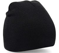 Beechfield B044 Pull-on, Gorro De Punto Unisex Adulto, Negro (Black), Talla Única