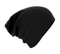 Beechfield B461.blk Slouch, Gorro De Punto Unisex Adulto, Negro (Black), Talla Única