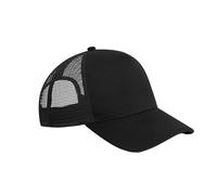 Beechfield B642 Microknit Snapback Trucker Negro
