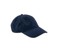 Beechfield® B652N Gorra de algodón orgánico con 6 paneles, azul marino, Talla única