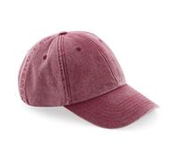Beechfield B655 Gorra de Perfil bajo Vintage