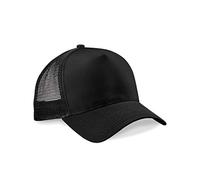 Beechfield Camionero Gorra - Retro Estilo Unisexo Malla Verano béisbol Sombrero - Verde Oliva/Negro