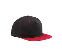 Beechfield Contraste Snapback - Gorra de béisbol con Pico Plano en Contraste - Amarillo Negro
