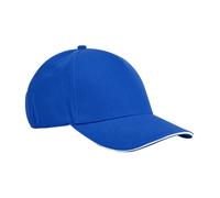 Beechfield Earthaware Orgánico Cotton 5 Panel Sandwich Gorro Pico Gorra Béisbol