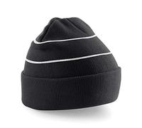 Beechfield Enhanced-Viz Beanie Gorro, Unisex Adulto, Black, o/s