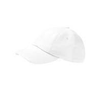 Beechfield Gorra algodón Perfil bajo B58 Gorra de béisbol para Hombres Mujeres - Blanco