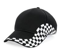 Beechfield Gorra De Béisbol Twill Racing Grand Prix Algodón Twill Strapback