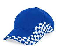 Beechfield Gorra De Béisbol Twill Racing Grand Prix Algodón Twill Strapback
