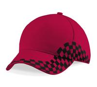 Beechfield Gorra De Béisbol Twill Racing Grand Prix Algodón Twill Strapback