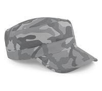 Beechfield Gorra unisex de camuflaje ártico, Camuflaje ártico, Talla única