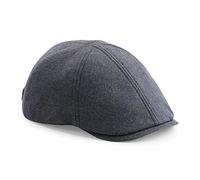 Beechfield Gorra Unisex de Verano Gatsby, Unisex, Tapa, B621.BLI, Gris Oscuro, Talla única