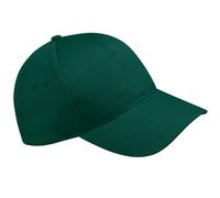Beechfield - Gorra/Visera Básica Modelo Ultimate- 5 paneles (Talla Única/Verde botella)