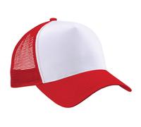 Beechfield - Gorra/Visera hombre/chico Media tejido de abeja transpirable (Paqu