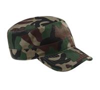 Beechfield - Gorra/Visera Modelo camufalje armada - Caza/Pesca (Paquete de 2)