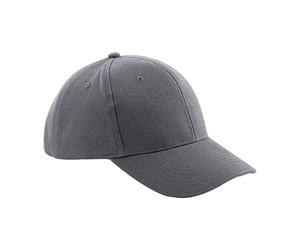 Beechfield - Gorra/Visera Unisex Modelo Pro-Style - Verano/Piscina - 100% algodón grueso de primera calidad (Talla Única/Gris grafito)