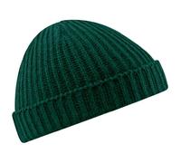 Beechfield Gorro de Invierno Retro béisbol, Verde (Bottle Green 000), Talla única Unisex Adulto