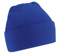 Beechfield - Gorro de punto de tacto suave unisex para niños (Talla Única/Azul eléctrico)