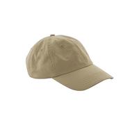 Beechfield® B652N Gorra de algodón orgánico con 6 paneles, Arena Del Desierto, Talla única