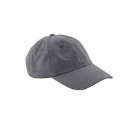 Beechfield® B652N Gorra de algodón orgánico con 6 paneles, gris grafito, Talla única