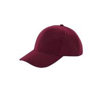Beechfield B65 Pro-Style Gorra de algodón cepillado pesado, granate, Talla única