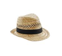 Beechfield - Sombrero de paja natural, B730, Adulto Unisex